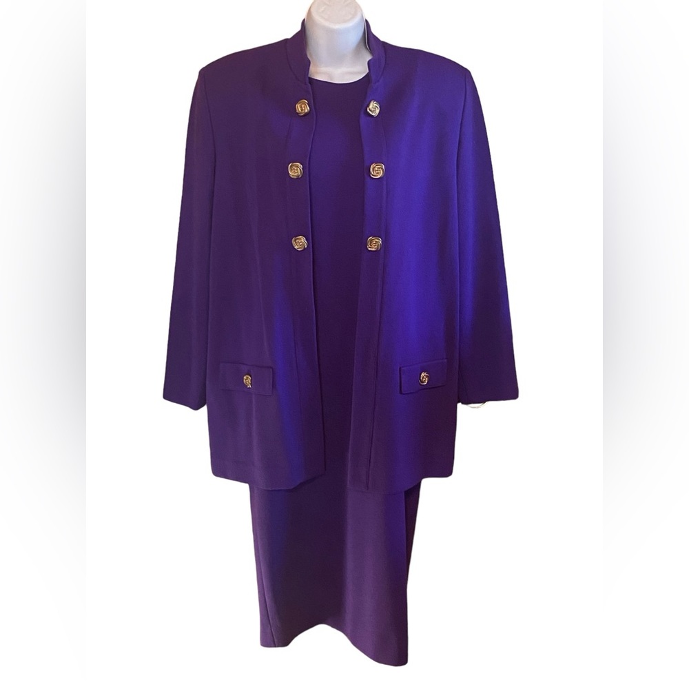 Caron Women’s Purple Dress Suit -size 10‎